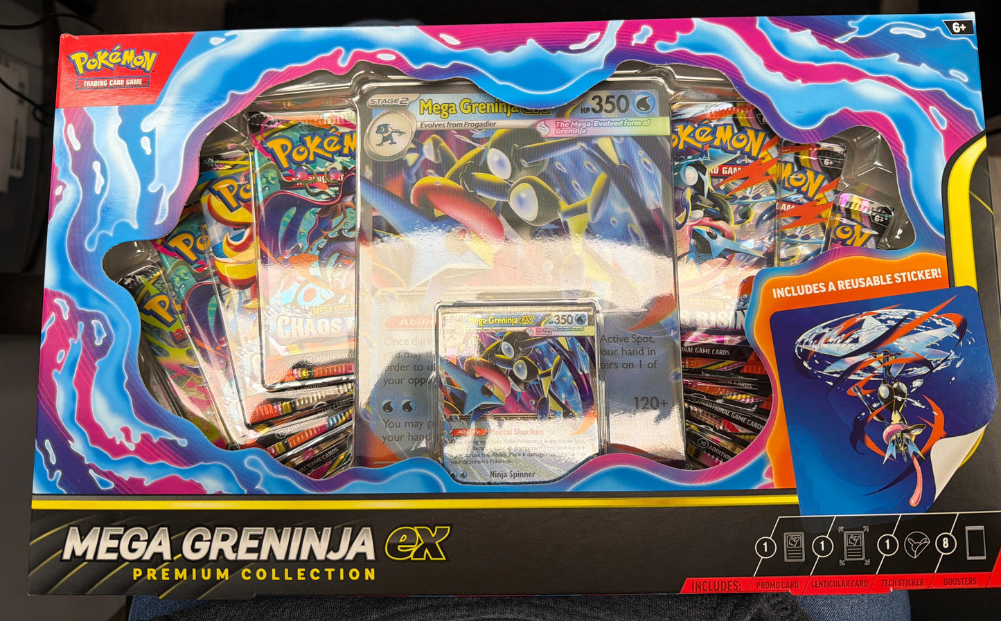 MEGA GRENINJA EX PREMIUM COLLECTION