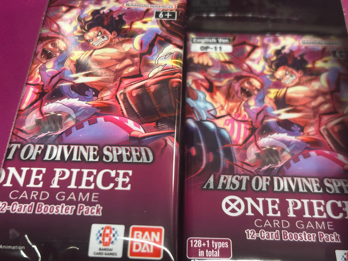ONE PIECE A First of Divine Speed Booster PACK. OP-11