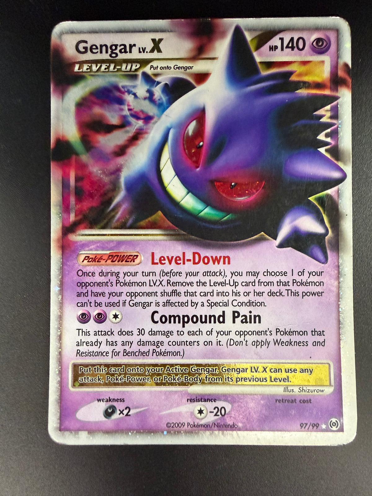 ARCEUS GENGAR 97/99 *PK1526*