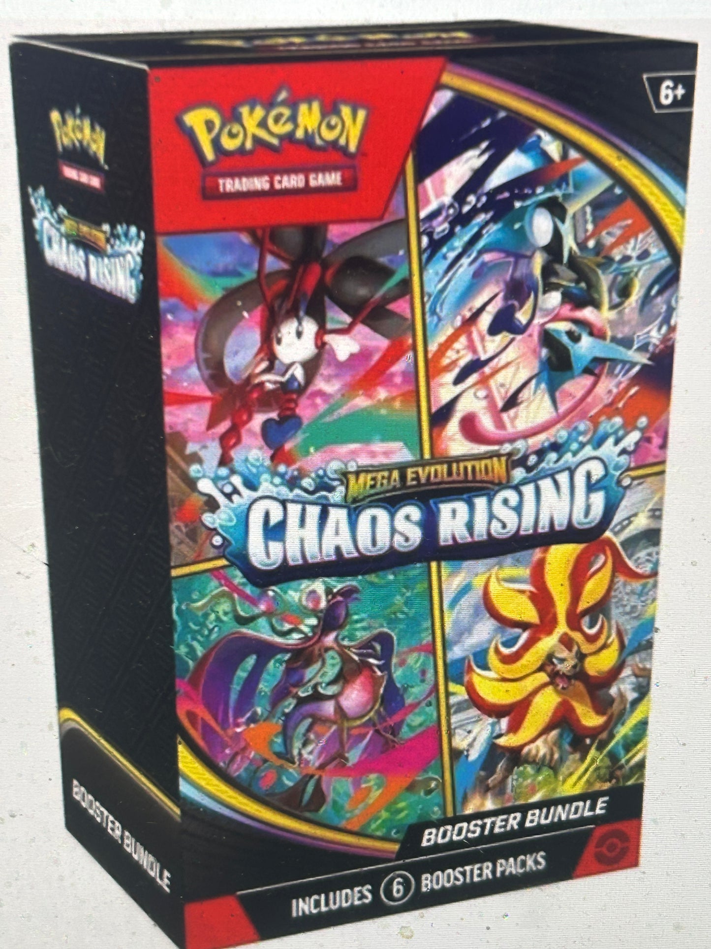 POKEMON CHAOS RISING SEALED BOOSTER BUNDLE. 6 PACKS.  LIMIT 2