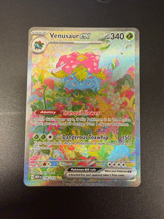 151 VENUSAUR EX 198/165 *PK1535*