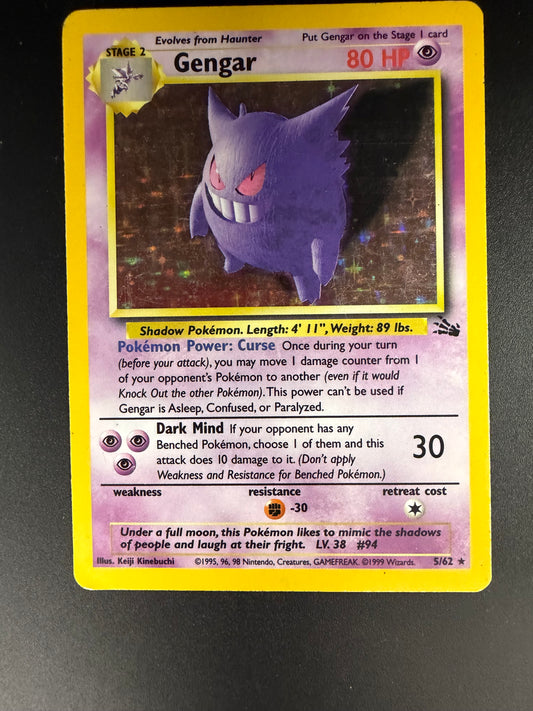 FOSSIL GENGAR 5/62 *PK1528*