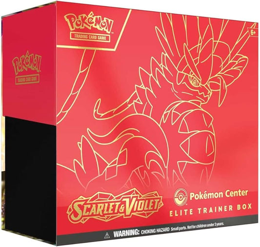 SCARLET & VIOLET POKEMON CENTER ELITE TRAINER BOX
