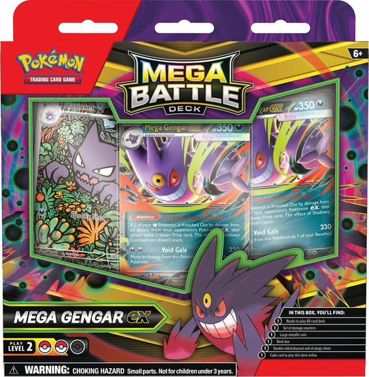 MEGA BATTLE DECK MEGA GENGAR EX *DAILY DEAL*
