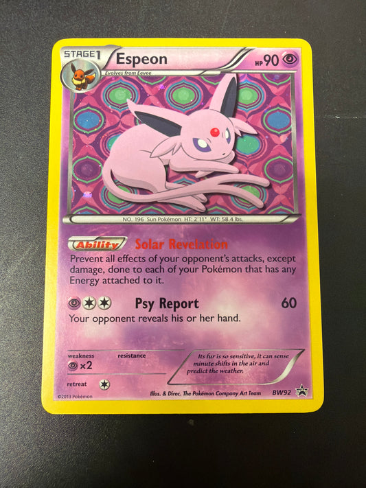 PROMO Espeon BW92 *PK1546*