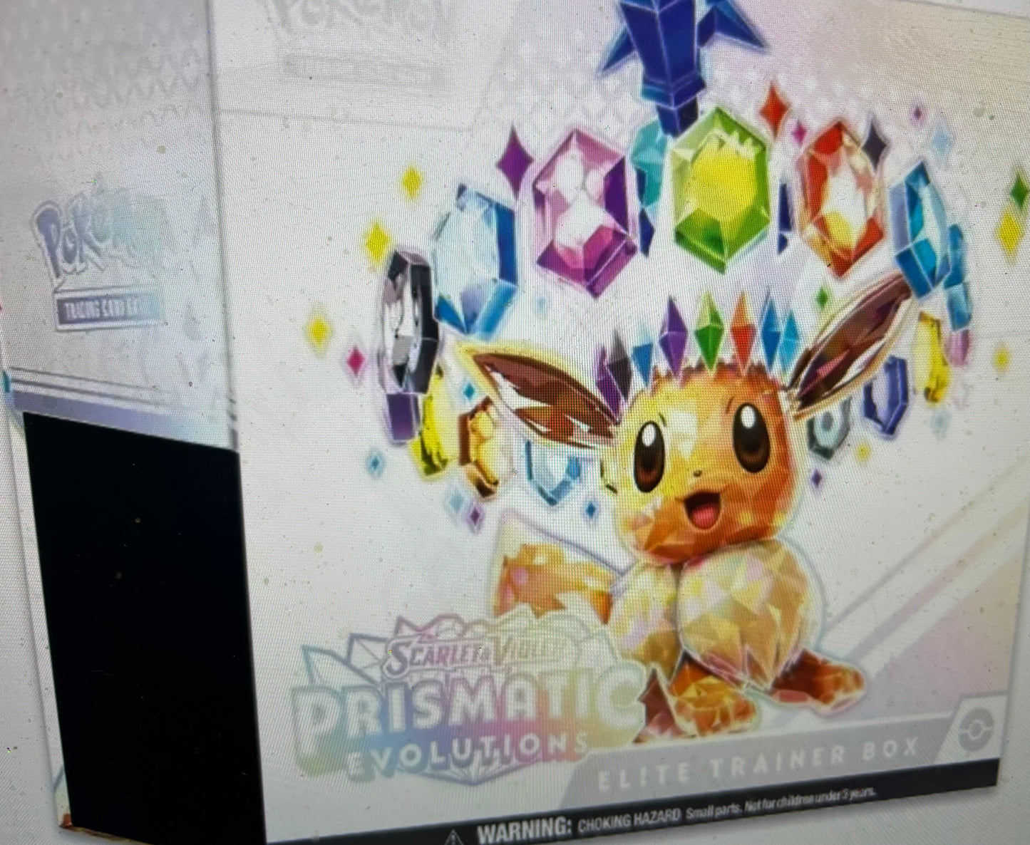 PRISMATIC EVOLUTIONS SEALED ELITE TRAINER BOX.  LIMIT 1