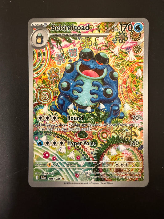 BLACK BOLT SEISMITOAD 105/086 PK1381