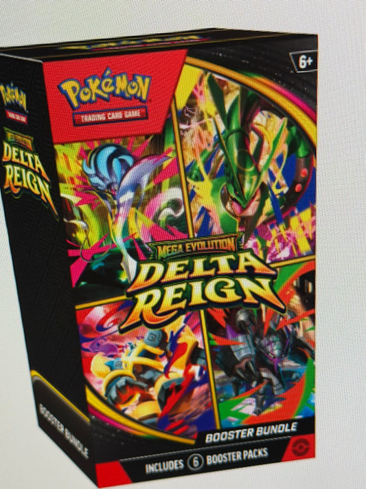 DELTA REIGN SEALED BOOSTER BUNDLE.  6 PACKS.   RELEASE 11/6