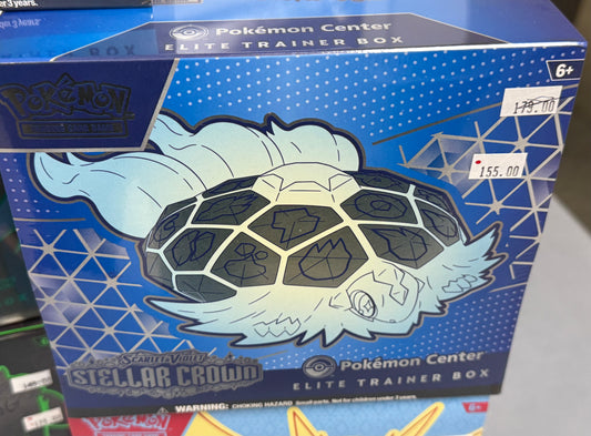 STELLAR CROWN POKEMON CENTER ELITE TRAINER BOX.  **CYBER MONDAY**