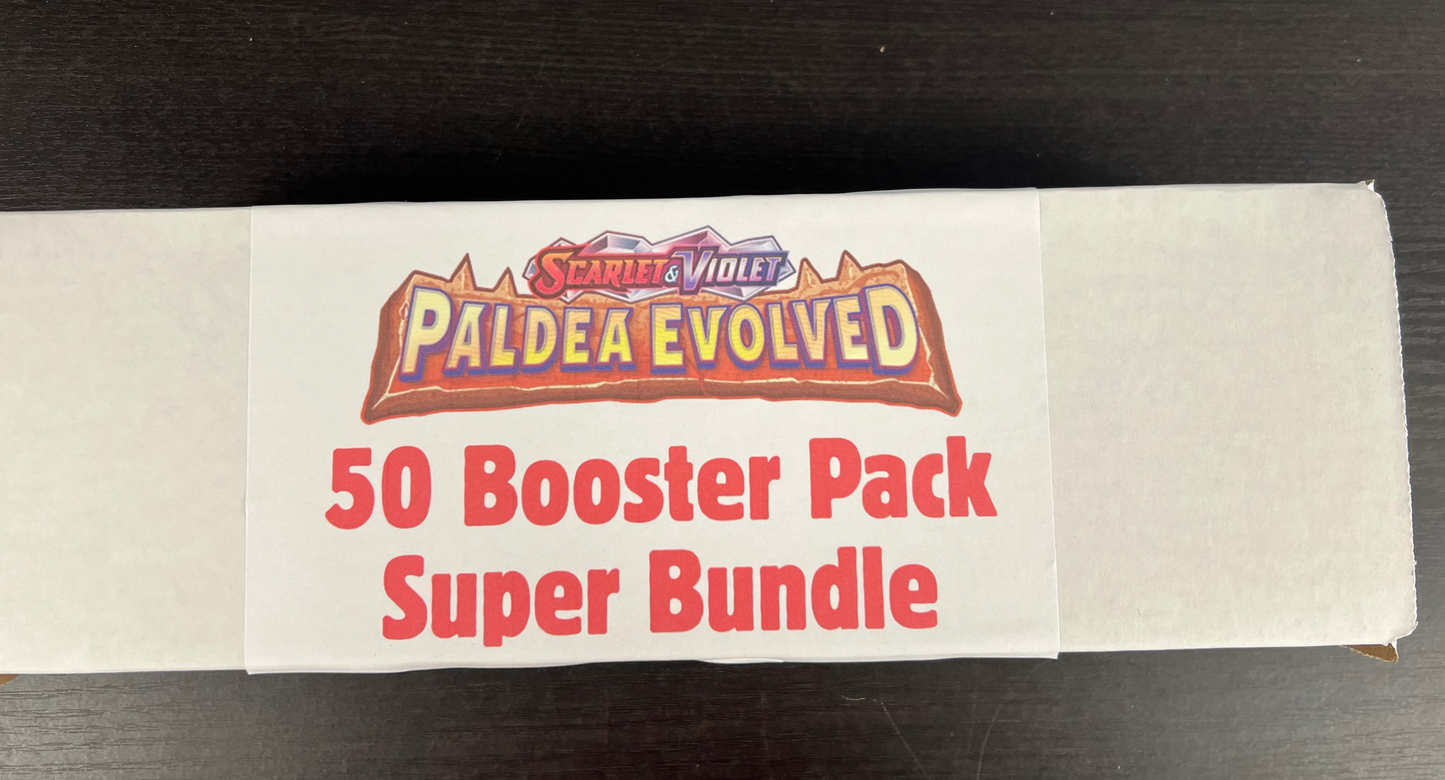 PALDEA EVOLVED 50 COUNT BUNDLE