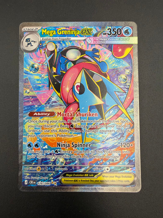 CHAOS RISING MEGA GRENINJA EX 116/086 PK1409