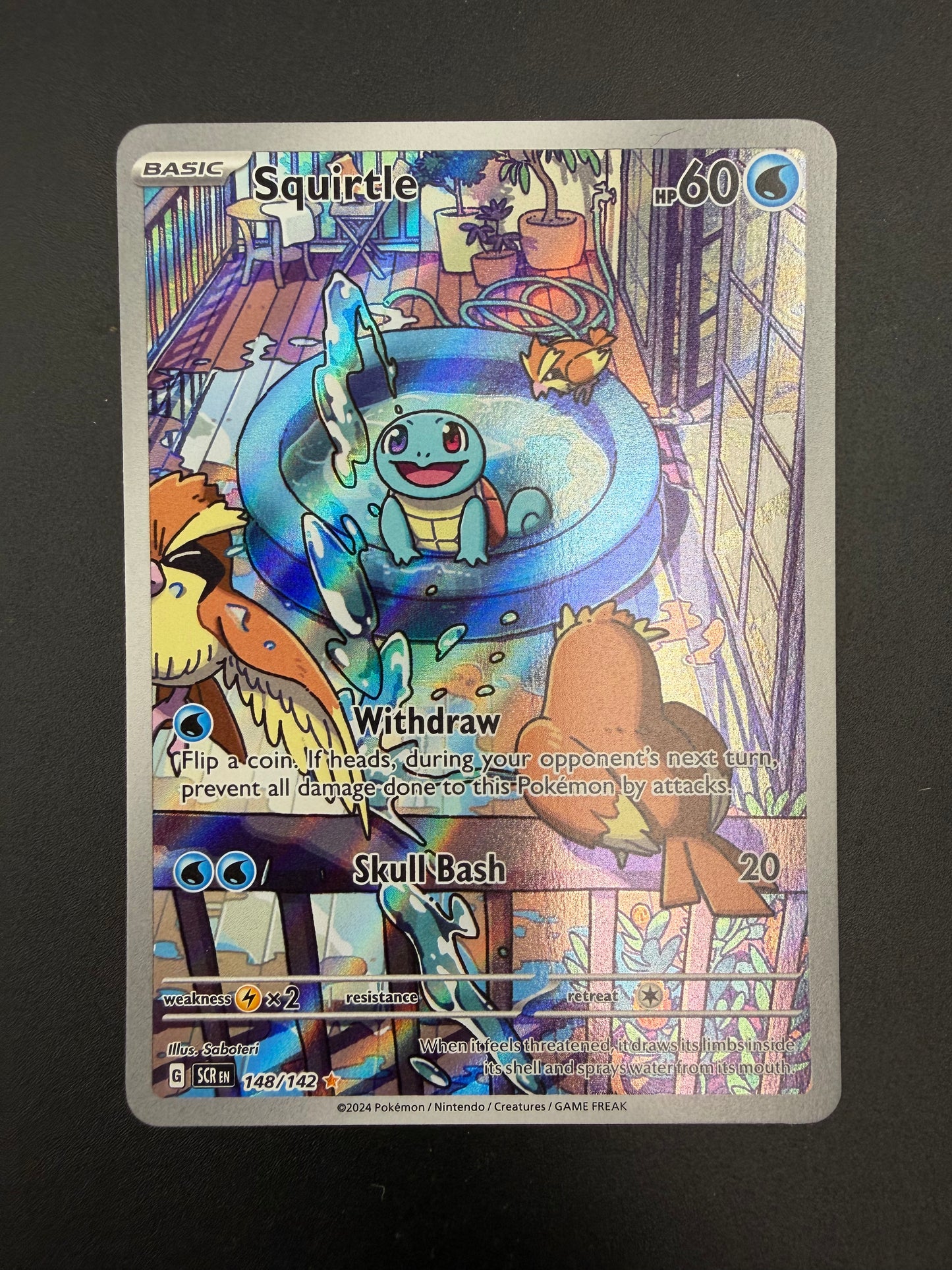STELLAR CROWN SQUIRTLE 148/142 PK1414
