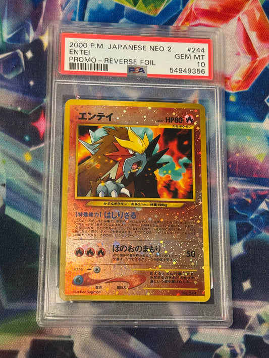 2000 JAPANESE NEO 2 ENTEI PROMO #244  PSA 10  PK1154