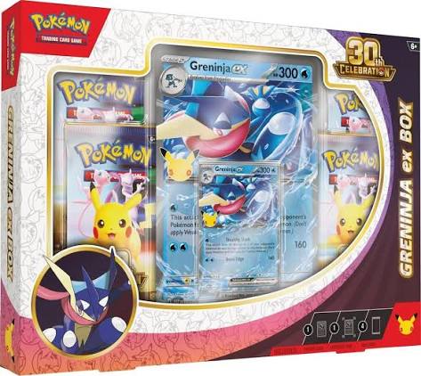 30TH ANNIVERSARY GRENINJA EX BOX *LIMIT 2*